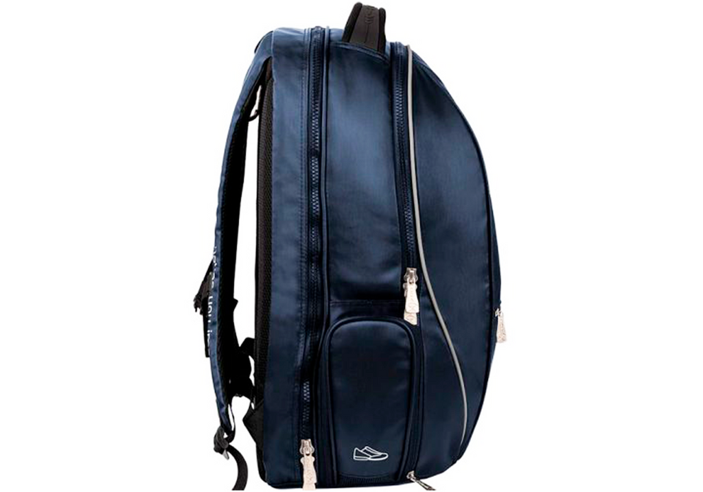Mochila NOX Pro Series Azul Marino; Mochila con vista lateral de cuerpo completo 