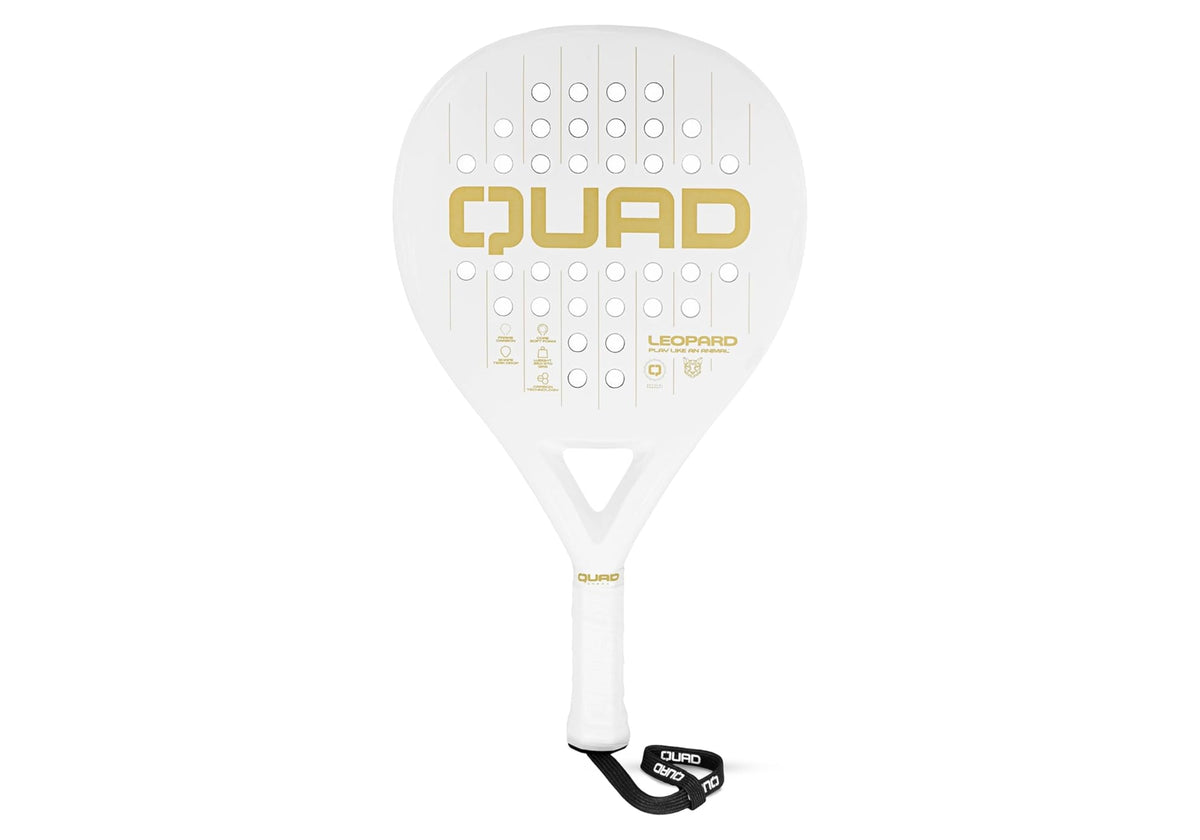 Pala de Padel QUAD LEOPARD – MuchoPadelMX