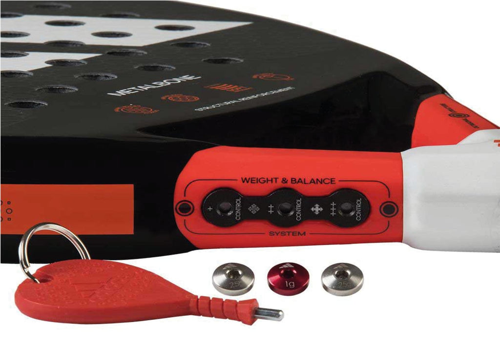 Pala  Metalbone 3.2 Pro, vista del sistema de control para este modelo
