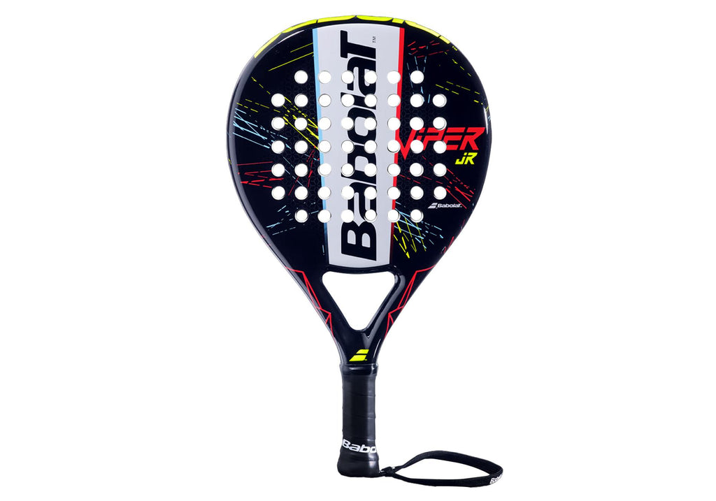 Babolat viper junior 2022; Imagen de una pala de pádel ligera y manejable.