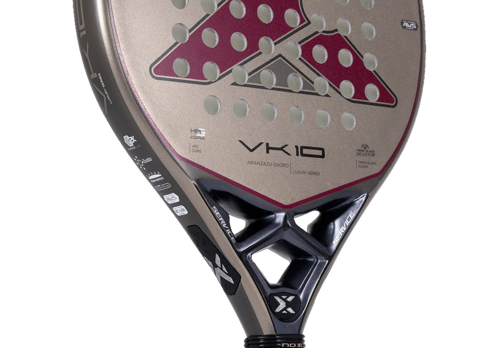 NOX VK10 23; Textura de una pala de padel.