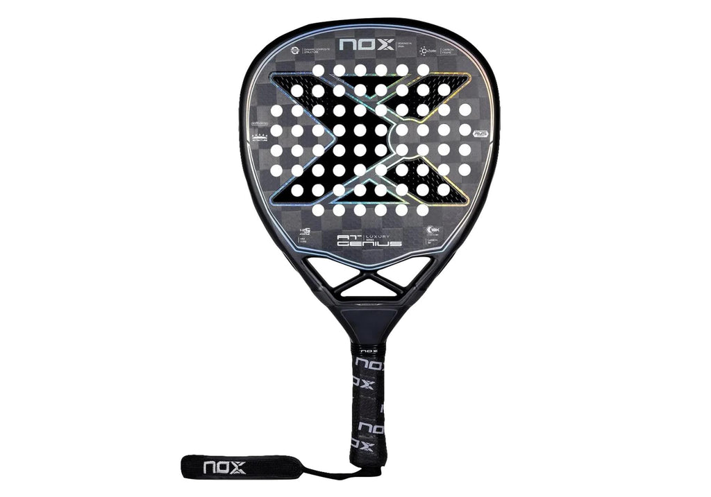 Pala NOX AT Luxury, modelo GENIUS ATTACK 18K 2023